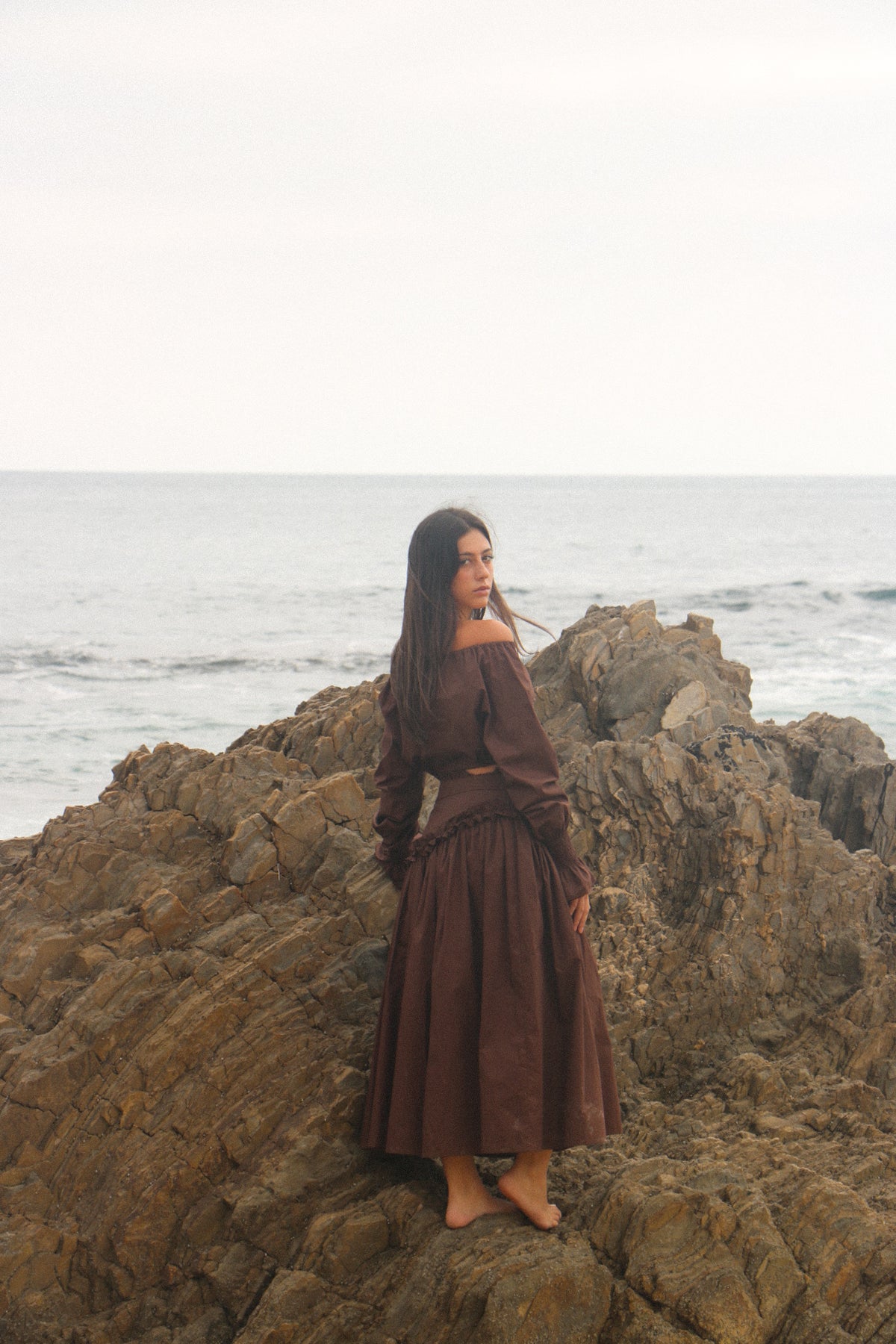 BLAIR SKIRT - ESPRESSO