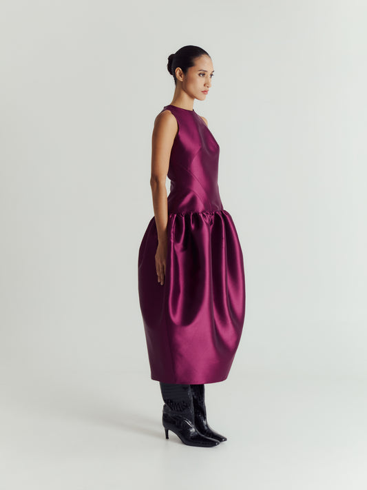 LILITH LOW WAISTED TULIP DRESS