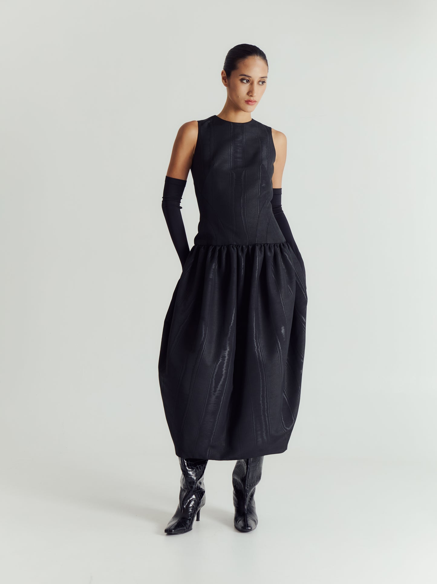 LILITH LOW WAISTED TULIP DRESS