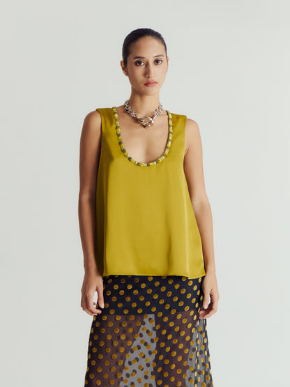 ROXANNE BEADED TANKTOP