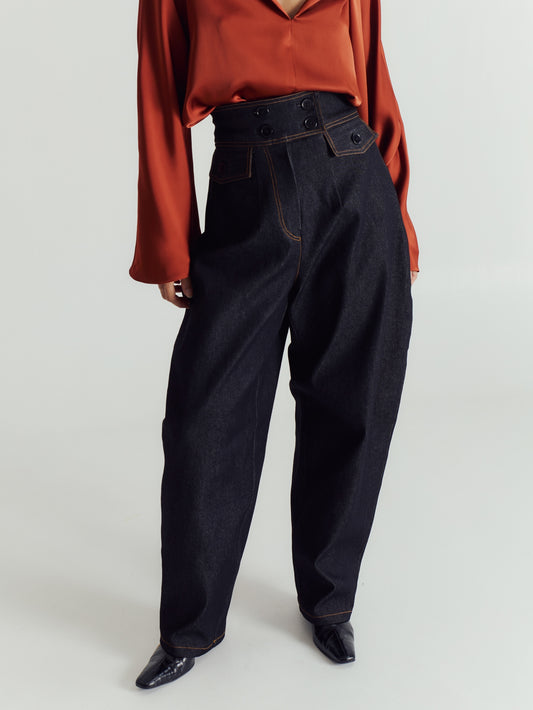 CELESTE WIDE BARREL PANTS
