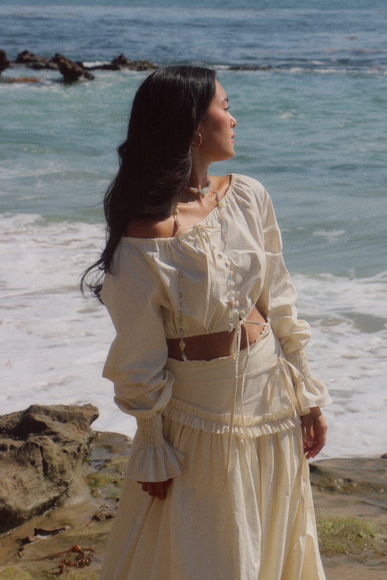 BLAIR SKIRT - CREME