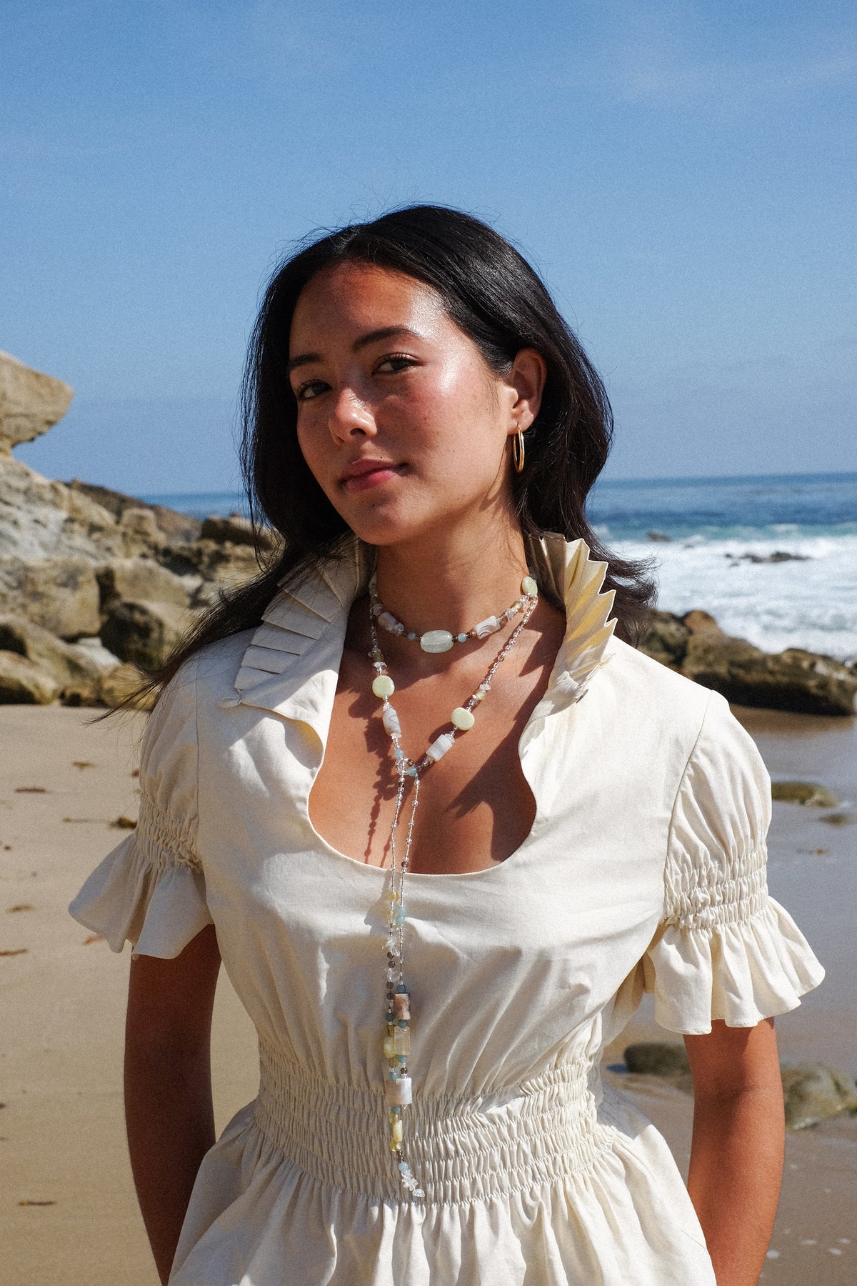 WRAP AROUND NECKLACE - SEA