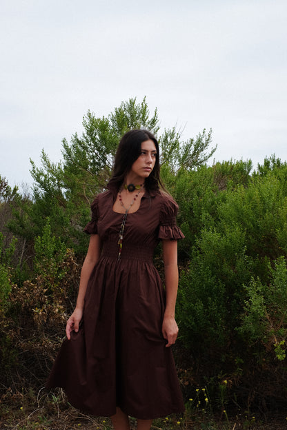 HAVEN DRESS - ESPRESSO