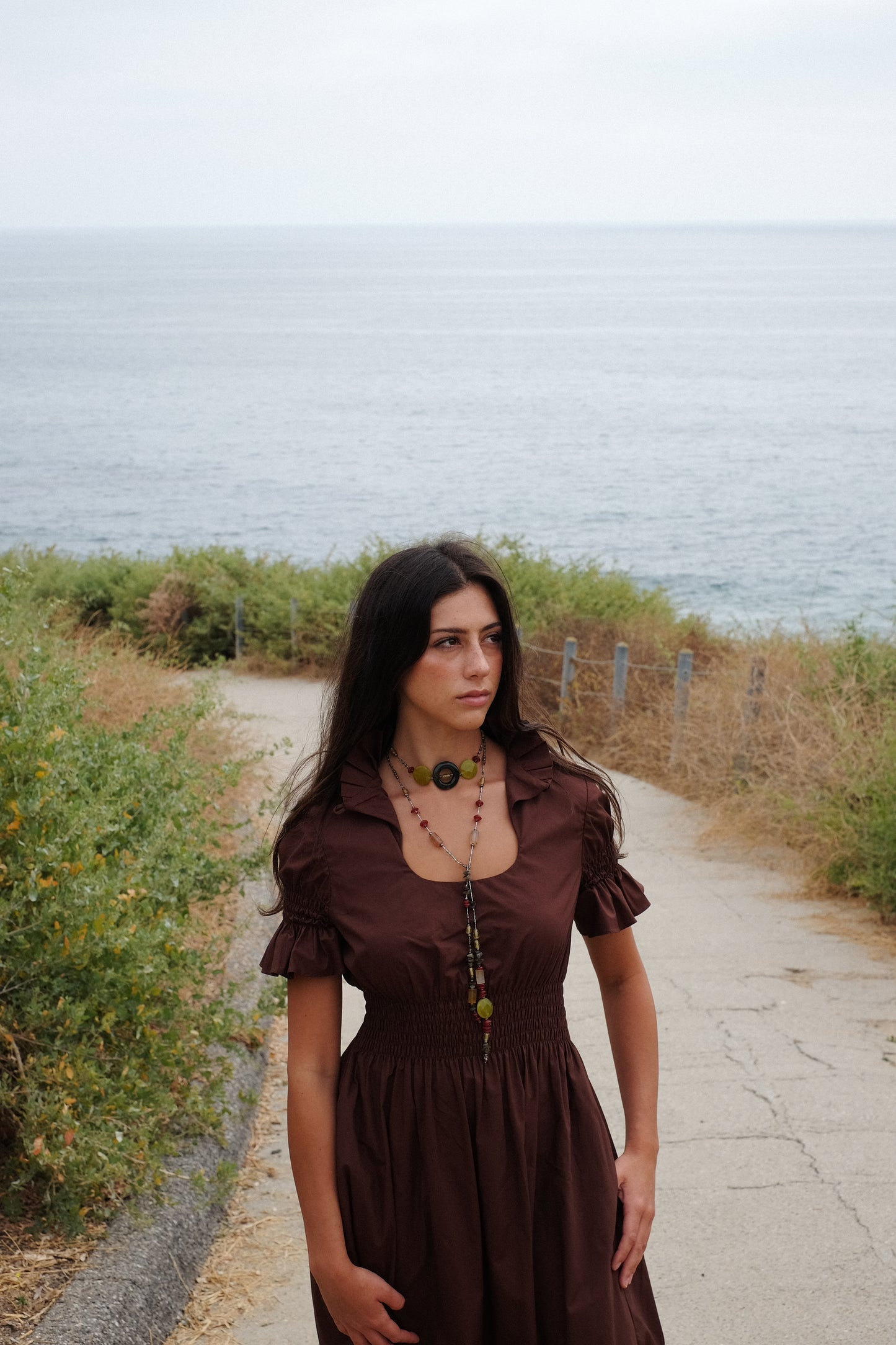 HAVEN DRESS - ESPRESSO