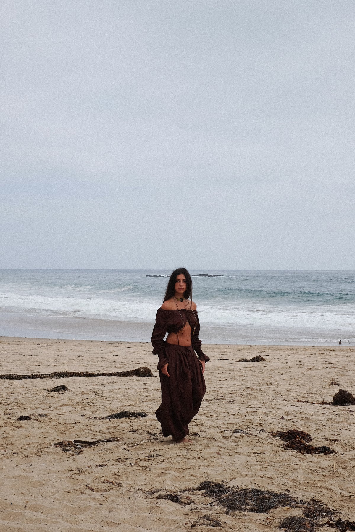 LUNA BALLOON PANTS - ESPRESSO