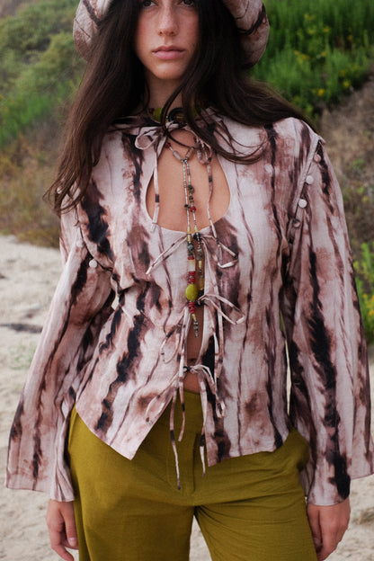 WRAP AROUND NECKLACE - EARTH