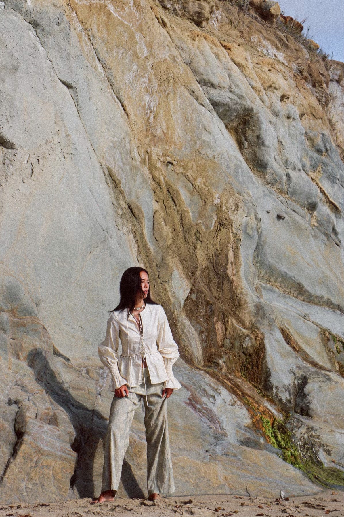 SIENNA BLOUSE - CREME