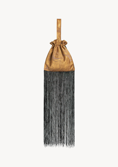 GOLD SMALL TASSEL BAG