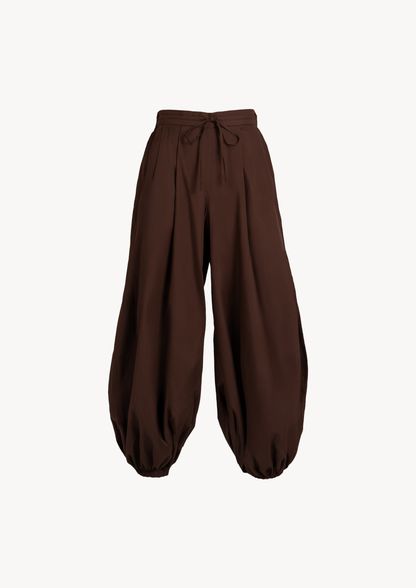 LUNA BALLOON PANTS - ESPRESSO