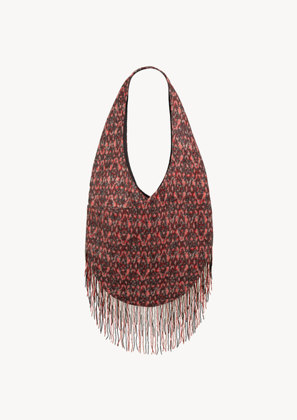 RED FRINGE TASSEL BAG