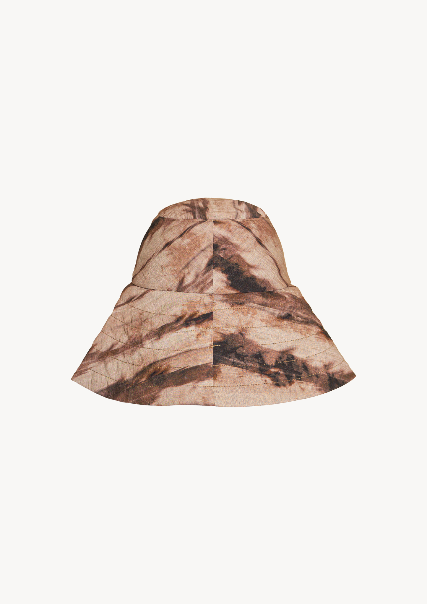 BUCKET HAT - BROWN WOOD