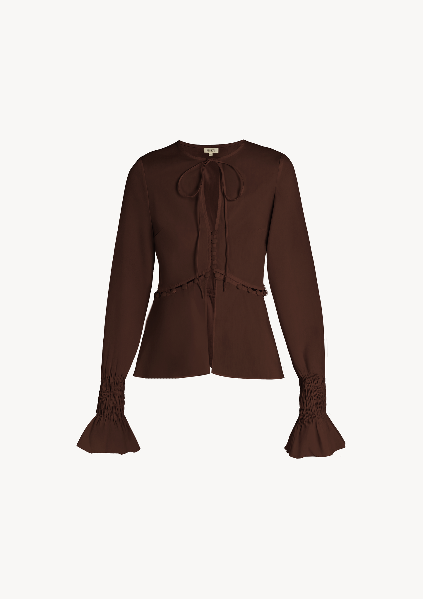 SIENNA BLOUSE - ESPRESSO