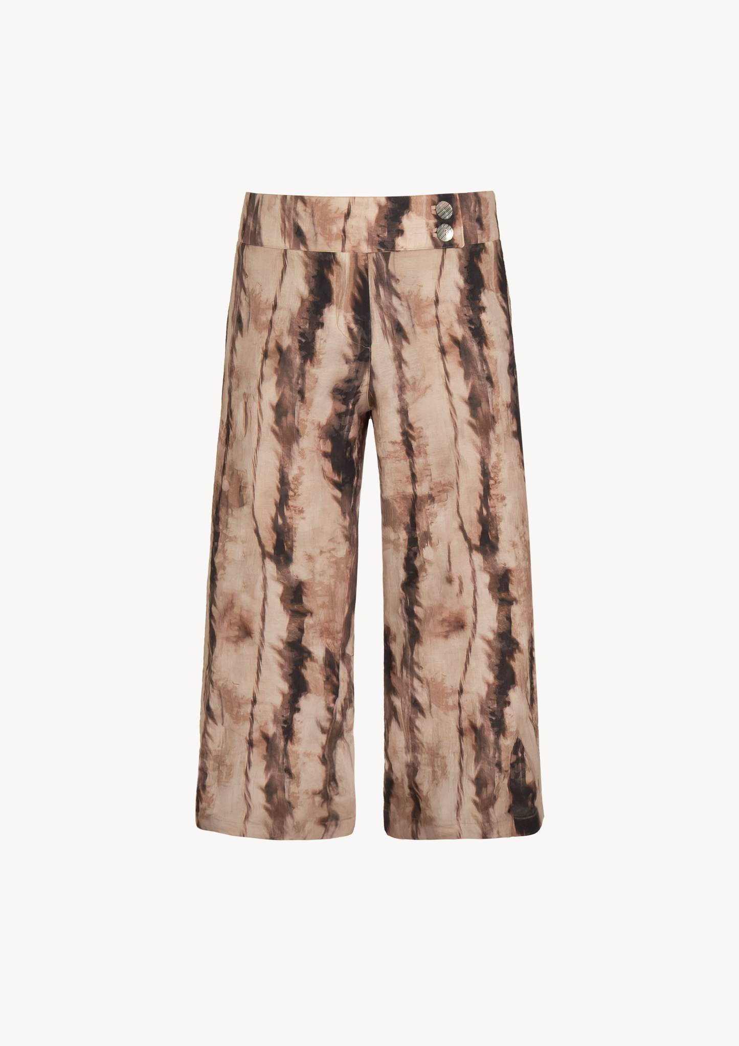 SKYE LOW WAISTED PANTS - BROWN WOOD