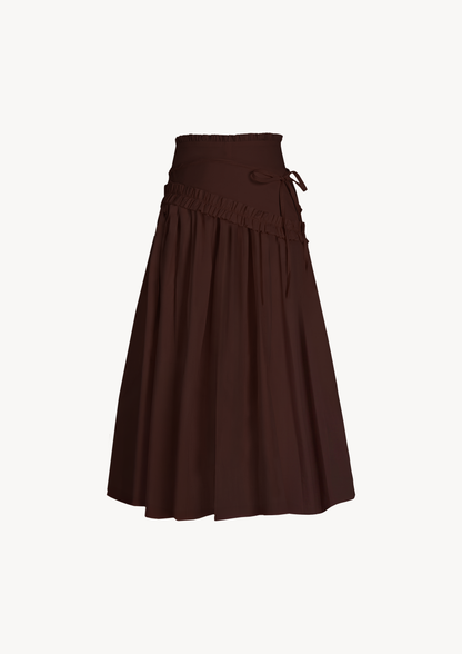 BLAIR SKIRT - ESPRESSO