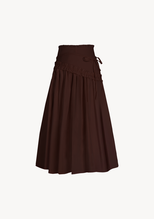 BLAIR SKIRT - ESPRESSO
