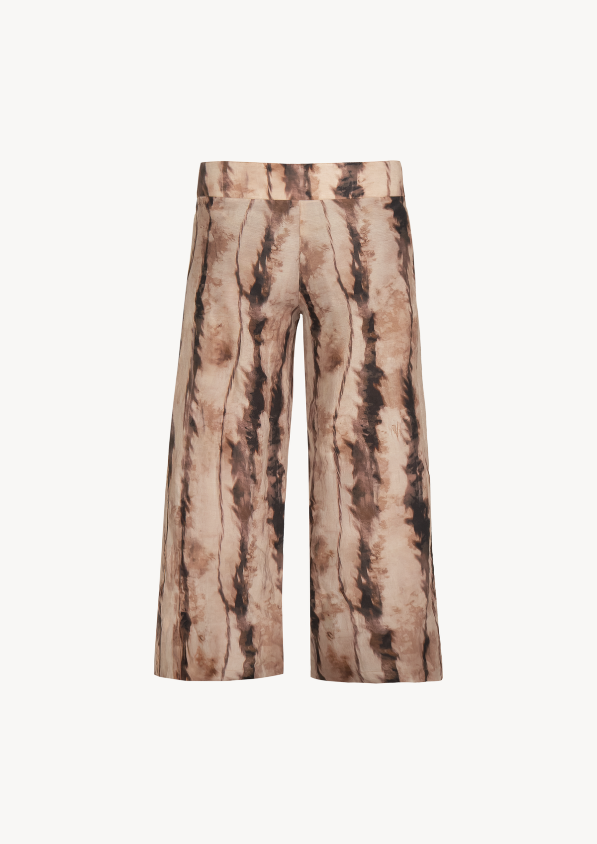 SKYE LOW WAISTED PANTS - BROWN WOOD