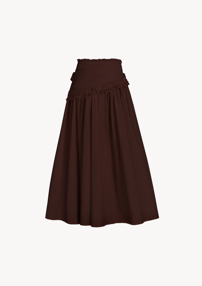 BLAIR SKIRT - ESPRESSO