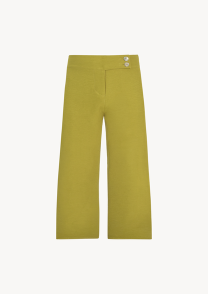 SKYE LOW WAISTED PANTS - OLIVE