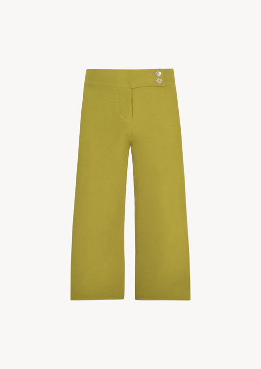 SKYE LOW WAISTED PANTS - OLIVE