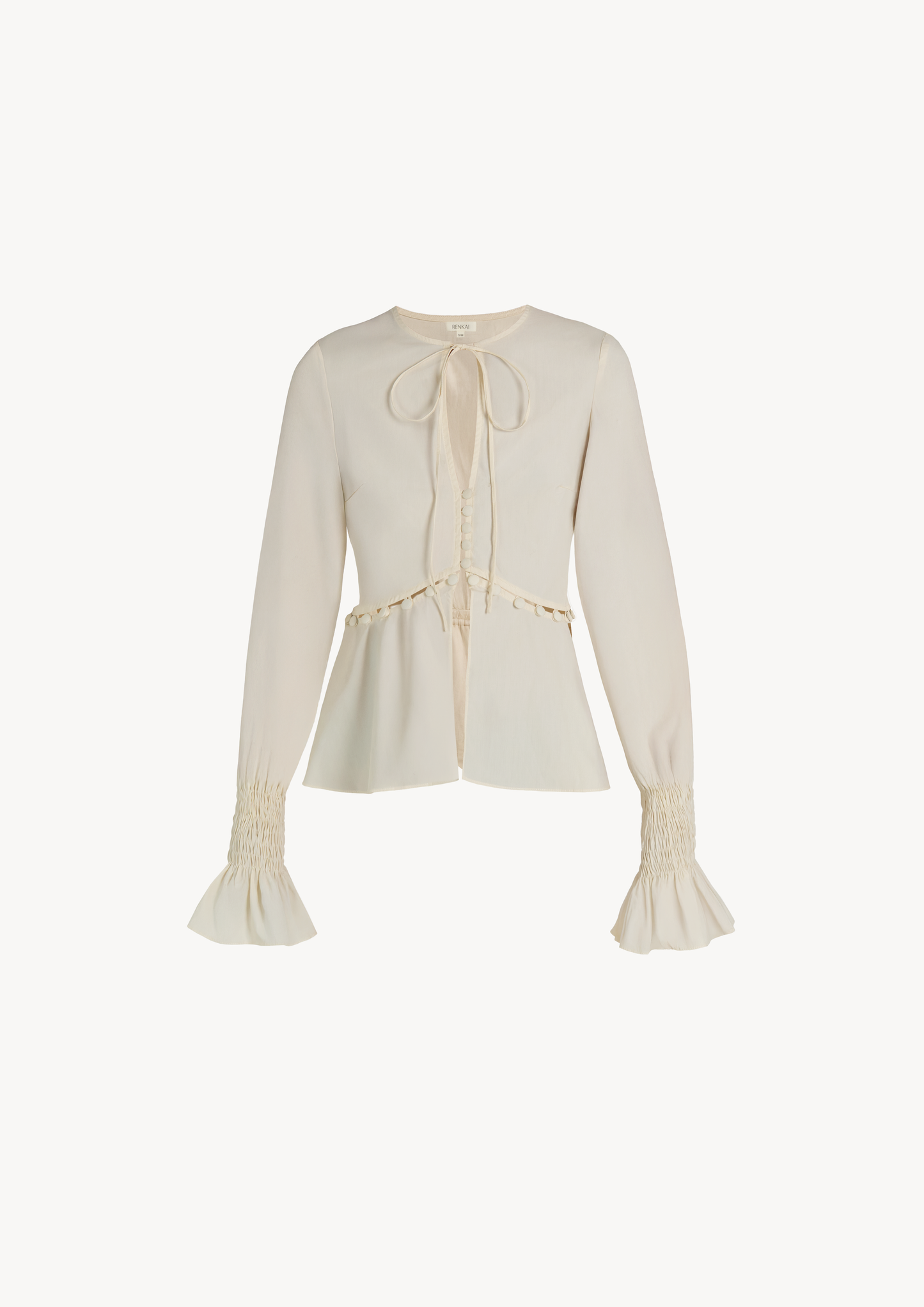 SIENNA BLOUSE - CREME