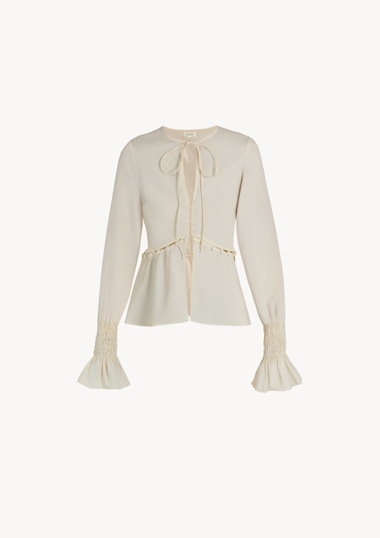 SIENNA BLOUSE - CREME