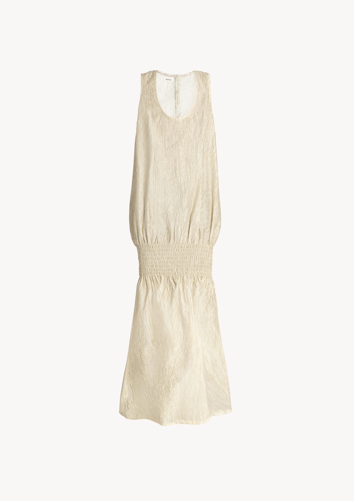 PALOMA DRESS - CRINKLED CREME