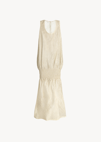 PALOMA DRESS - CRINKLED CREME
