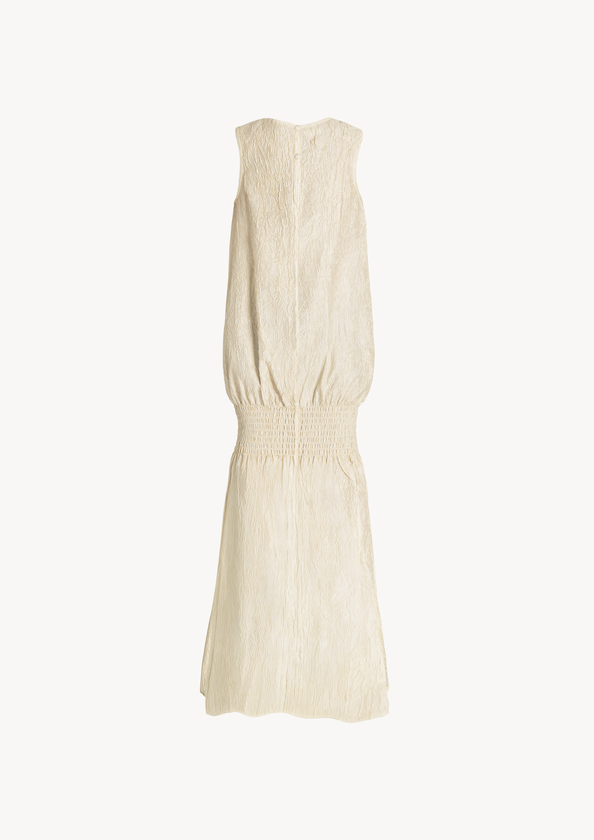 PALOMA DRESS - CRINKLED CREME