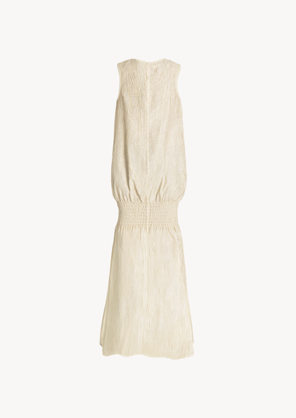 PALOMA DRESS - CRINKLED CREME
