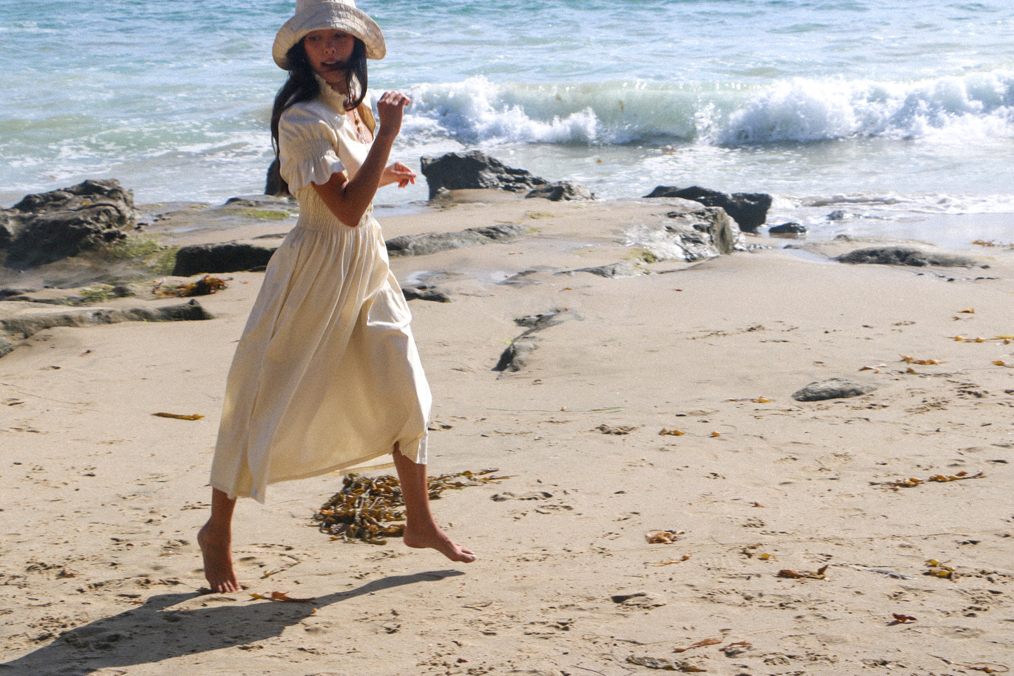 HAVEN DRESS - CREME