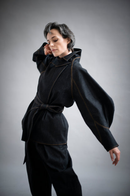 FOXTAIL DENIM JACKET