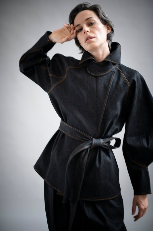 FOXTAIL DENIM JACKET