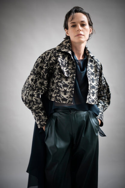 PROTEA JACQUARD - CROPPED JACKET